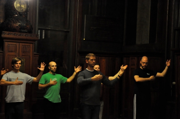 Photo Flash: In Rehearsal with WeildWorks' FETES DE LA NUIT; Opens 2/8 at Ohio Theatre Image