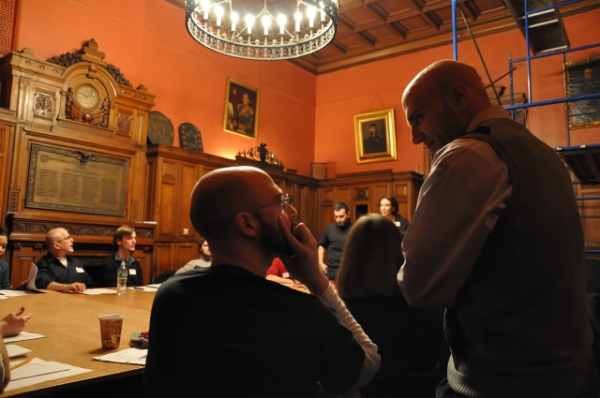Photo Flash: In Rehearsal with WeildWorks' FETES DE LA NUIT; Opens 2/8 at Ohio Theatre Image