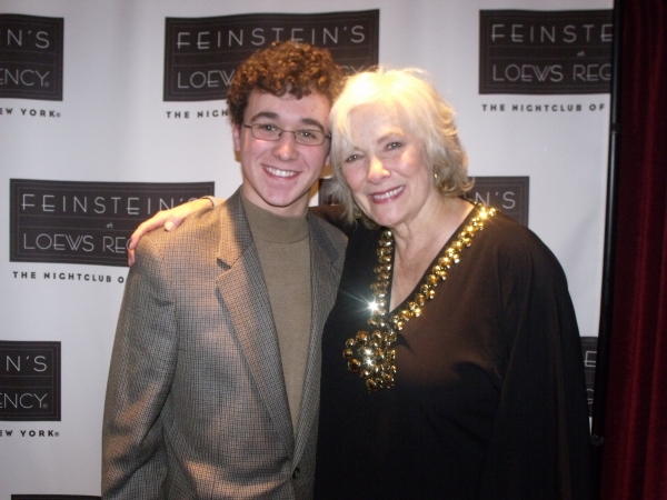 Betty Buckley with one of her students from Texas John Maddock Photo