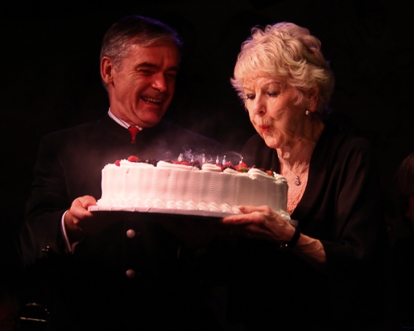 Erich Steinbock and Elaine Stritch Photo