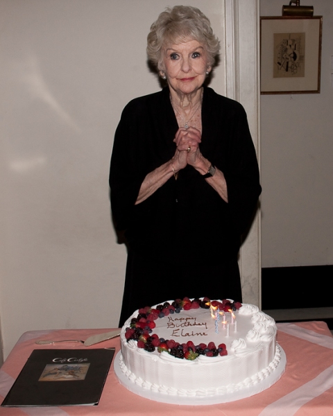 Photo Coverage: Stars Come Out to Celebrate Elaine Stritch's Birthday Image