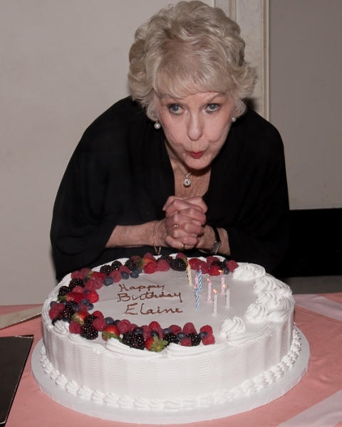 Photo Coverage: Stars Come Out to Celebrate Elaine Stritch's Birthday 