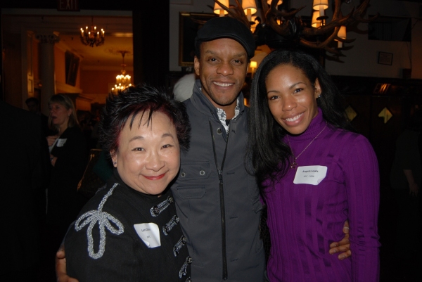 Kevin Mambo, NPC Actor, Lori Tan Chinn, NPC & Angela Lewis, NPC 2008 Photo