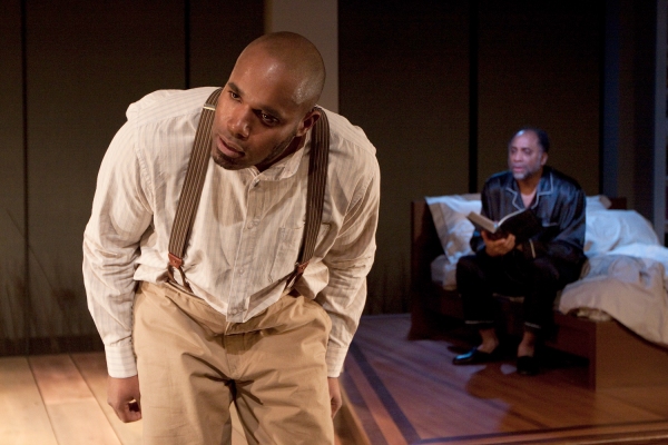 Kes Khemnu as Simon/Rex/Jesse and Johnnie Hobbs, Jr. as Lewis in Arden Theatre Compan Photo
