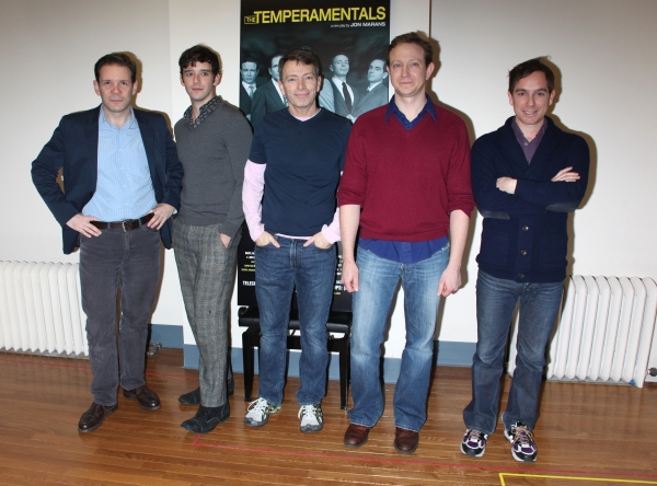 Photo Coverage: THE TEMPERAMENTALS Meet The Press Image