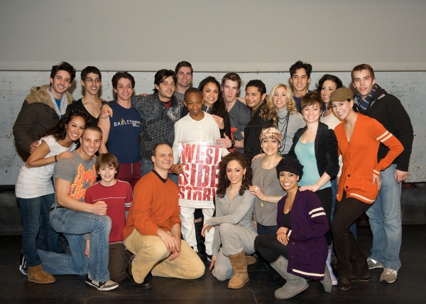 Photo Flash: WEST SIDE STORY Cast & Crew 'Make A Wish' Come True Image