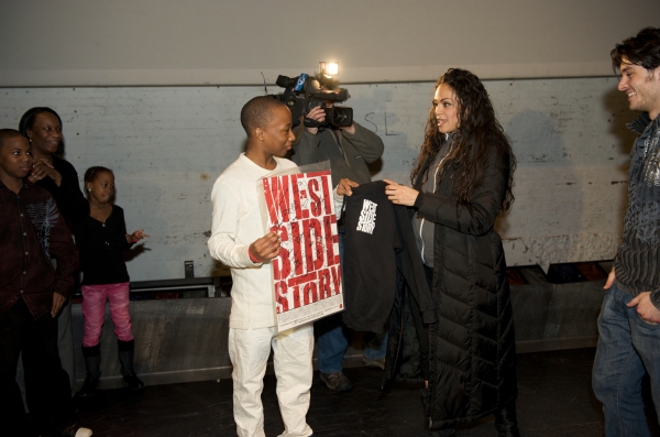 Photo Flash: WEST SIDE STORY Cast & Crew 'Make A Wish' Come True Image
