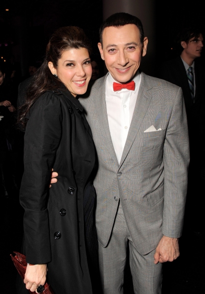 Marissa Tomei and Paul Reubens Photo