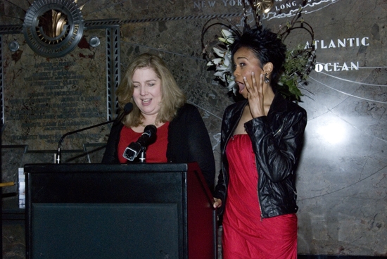 Photo Coverage: Michelle Williams Sets The Empire State Building Alight! Image