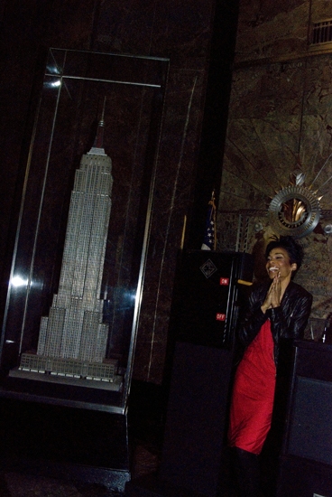 Photo Coverage: Michelle Williams Sets The Empire State Building Alight! Image