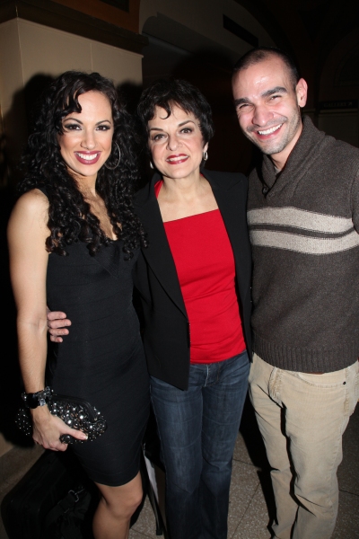 Nina Lafarga, Priscilla Lopez & Javier Munoz Photo