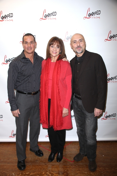Matthew Lombardo, Valerie Harper, and Rob Ruggiero Photo