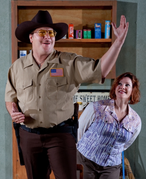 Photo Flash: Beowulf Alley Theatre's FLAMING GUNS OF THE PURPLE SAGE Opens 2/26 