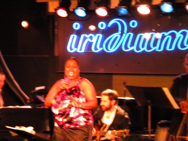 Lillias White performs at Iridium Photo