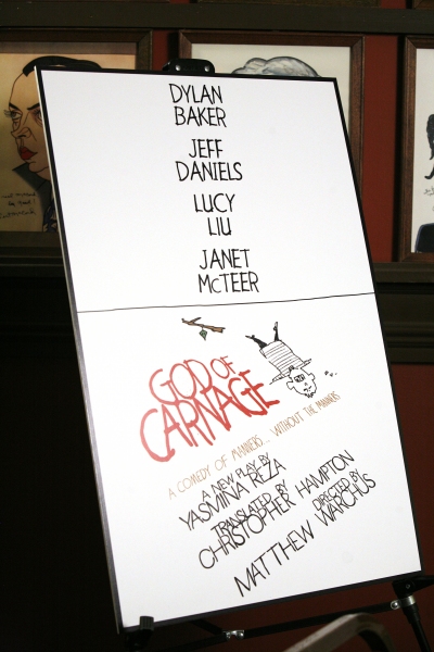 Photo Coverage: GOD OF CARNAGE Welcomes Daniels, Liu, McTeer and Baker Image