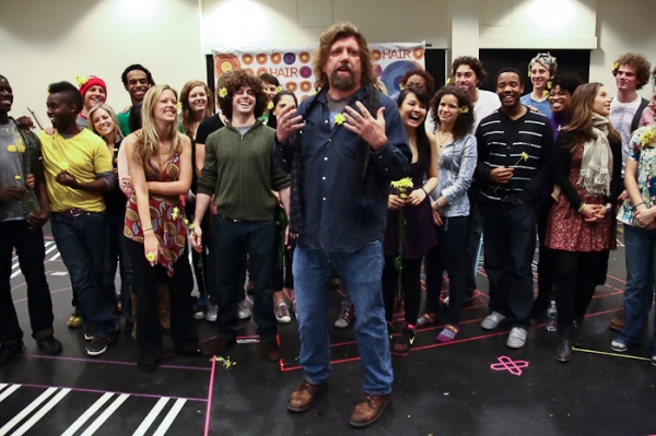 Oskar Eustis and the new tribe of HAIR Photo