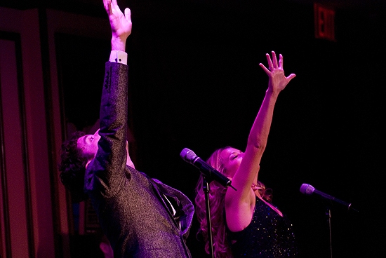 Michael Urie And Becki Newton Photo