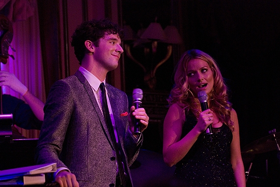 Photo Coverage: Michael Urie & Becki Newton at Feinstein's Image