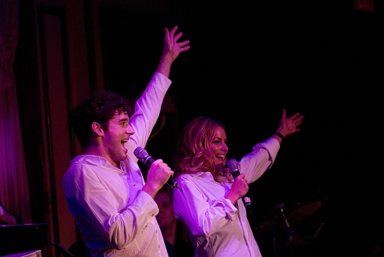 Photo Coverage: Michael Urie & Becki Newton at Feinstein's Image