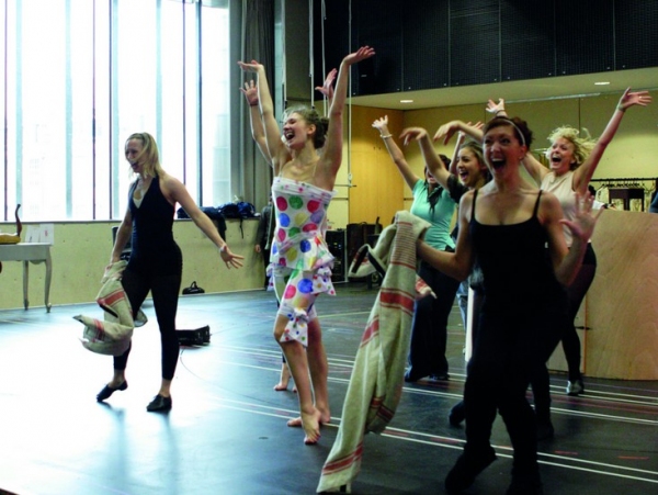 Photo Flash: LOVE NEVER DIES in Rehearsal; Previews Start Tonight Image