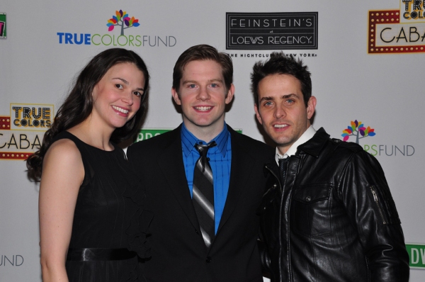 Sutton Foster, Rory O'Malley, Joey McIntyre Photo