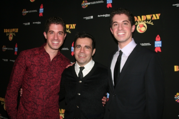 Will Nunziata, Mario Cantone and Anthony Nunziata Photo