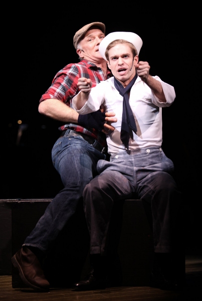 Hunter Ryan Herdlicka & Dan Butler ("Come Up To My Place" - ON THE TOWN) Photo