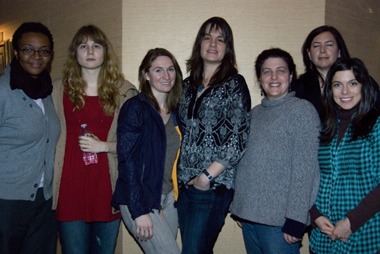 Karen Carpenter, Pam Mackinnon, Rinne GroffRinne Groff,Sheila Callaghan,Annie Baker C Photo