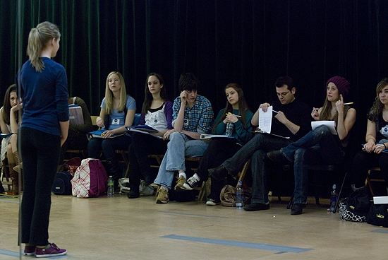 Photo Coverage: HAIR's Caissie Levy at The Broadway Workshop Image