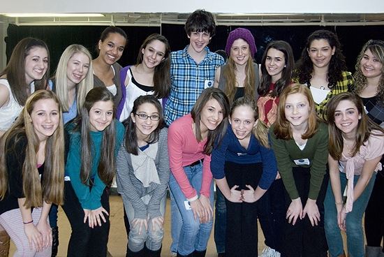 Photo Coverage: HAIR's Caissie Levy at The Broadway Workshop Image