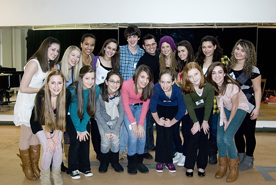Caissie Levy & The Broadway Workshp Photo