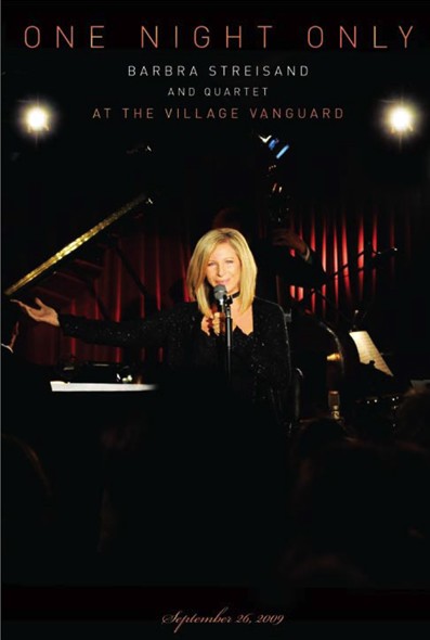 Photo Flash: Cover Art Released for Barbra Streisand Village Vanguard DVD Image