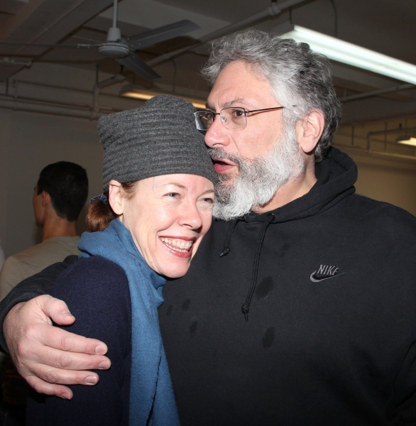Veanne Cox and Harvey Fierstein Photo