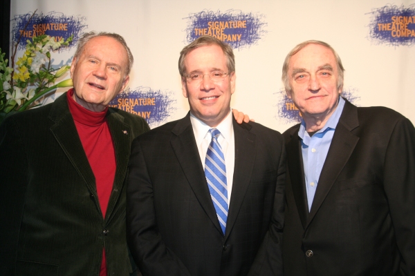 Romulus Linney, Scott Stringer and Lanford Wilson Photo