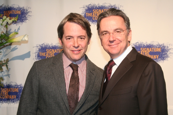 Matthew Broderick and Jim Houghton Photo