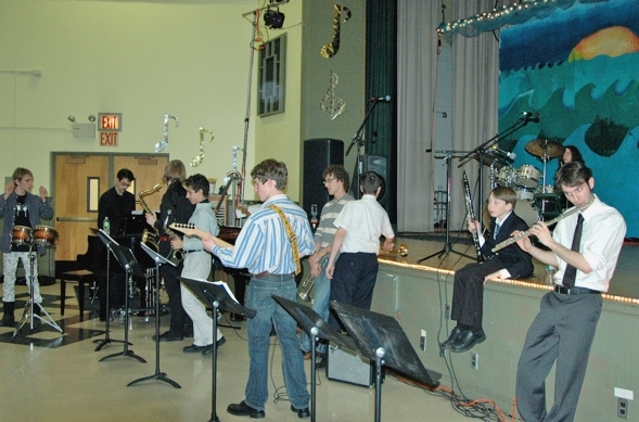 Photo Coverage: Brian d'Arcy James Leads 'Broadway Stars Rock for School Music' Image