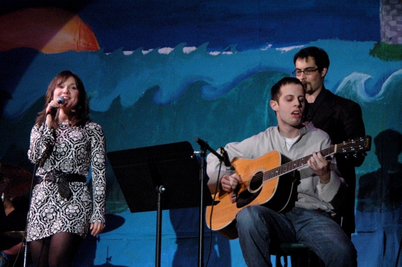 Photo Coverage: Brian d'Arcy James Leads 'Broadway Stars Rock for School Music' Image