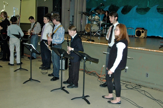Photo Coverage: Brian d'Arcy James Leads 'Broadway Stars Rock for School Music' Image