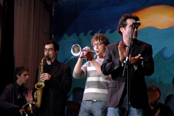 Photo Coverage: Brian d'Arcy James Leads 'Broadway Stars Rock for School Music' Image