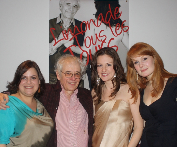 director Diana Basmajian, Austin Pendleton, Eleanor Handley and Kate Baldwin  Photo
