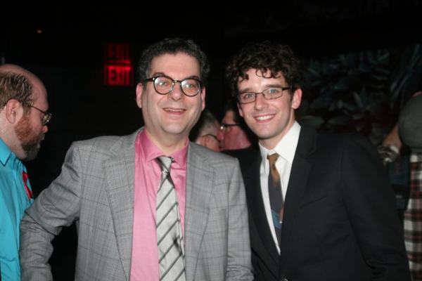 Michael Musto and Michael Urie Photo