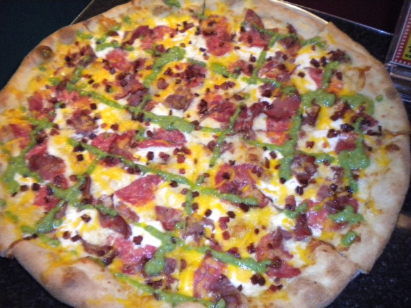 Photo Coverage: 'A Slice of Broadway' Honors ROCK OF AGES with 'The Arsenal' Pizza Image