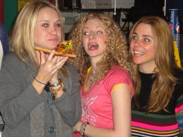 Photo Coverage: 'A Slice of Broadway' Honors ROCK OF AGES with 'The Arsenal' Pizza Image