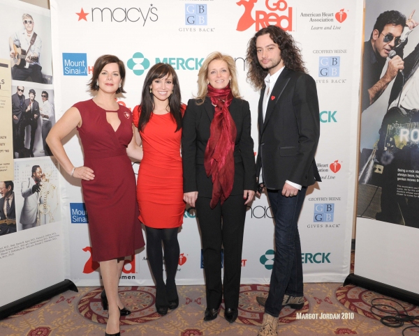 Marcia Gay Harden, Sara Gore LXTV, Martine Reardon Macy's and Broadway performer Cons Photo