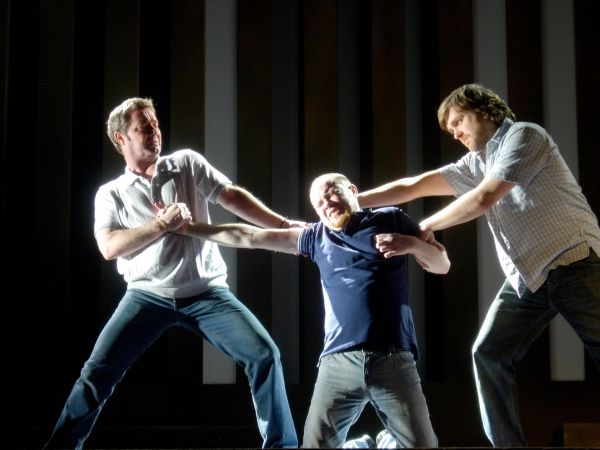 Marty Maguire (Oscar), Chris Corrigan (Eamon) and Andy Moore (Hank) Photo