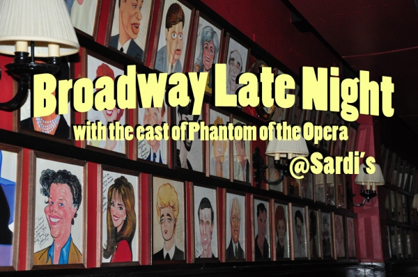 Photo Coverage: PHANTOM Cast Celebrates Bway Late Night with Bway League Image