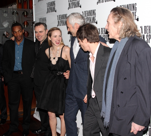 Anthony Mackie, John Crowley, Zoe Kazan, Martin McDonagh, Sam Rockwell & Christopher  Photo