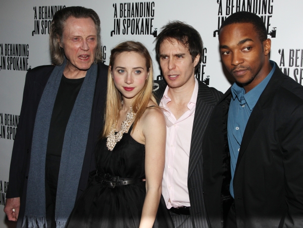 Christopher Walken, Zoe Kazan, Sam Rockwell & Anthony Mackie Photo