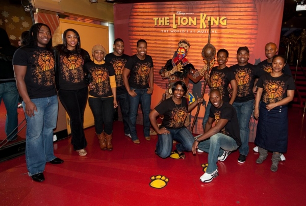 Photo Coverage: Lion King Cast Members Celebrate Unveiling at Madame Tussauds Las Vegas Image