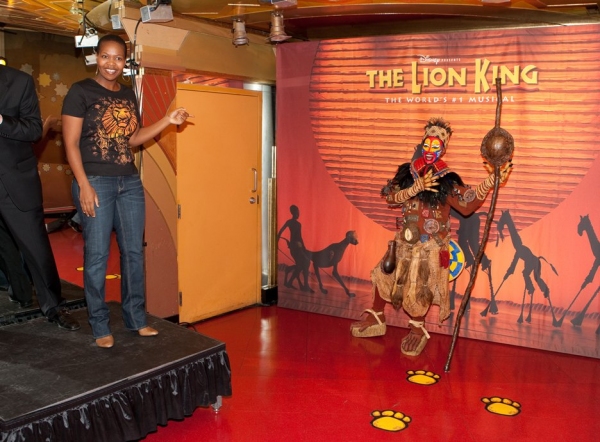 Photo Coverage: Lion King Cast Members Celebrate Unveiling at Madame Tussauds Las Vegas Image